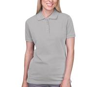 HRM Polo da Donna Heavy Stretch I Premium Polo da Donna in 95% Cotone e 5% Elastan, Polo Basic Lavabile Fino a 40 °C, di Alta qualità e sostenibile, da Lavoro, Sabbia, L