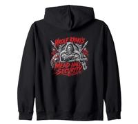 Hrolf Krakis Mead Hall Security Viking Berserker Felpa con Cappuccio