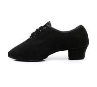 HROYL Scarpe da Ballo Pratica Donna/Bambino/Uomo Professionali per Latino Salsa Caraibico Jazz Danza,WH3210-Nero 32 EU