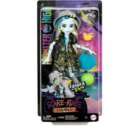 HRP68 Monster High Scare-Adise Island Frankie Bambola in Costume