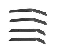 HRQCTIM Auto Passaruota Sopracciglio per Jeep per Wrangler JK 2007-2017 4 Pezzi Parafanghi Anteriori Posteriori per Auto Parafanghi Passaruota Auto Passaruota Dell'auto