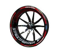 HRQCTIM Decalcomania per Cerchione Moto per Ducati per Streetfighter V4s V4 848 1098 Adesivi per Ruote Moto(for V4S 3)