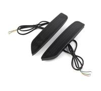 HRQCTIM Luce Posteriore per Mitsubishi per Xpander 2022 2023 per Xpander Cross 2019-2021 Paraurti Posteriore Auto Riflettore Luce Freno Indicatore di Direzione Ricambi Auto(Smoked Black)