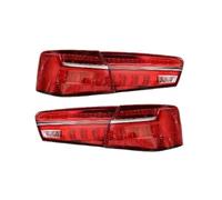 HRQCTIM Luci Posteriori Per Auto Luci Di Guida Freno Retromarcia Indicatori Di Direzione Accessori Per A6 C7 2012 2013 2014 2015 (Red Lens)