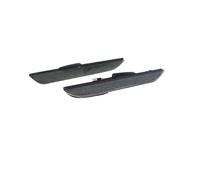 HRQCTIM per F&ORD per Mustang 2015-2020 Luci di Posizione Laterali A LED per Paraurti Riflettori Lenti fumé/Bianche/Rosse 12 V Luci Terzo Stop Auto(Smoked Lens)