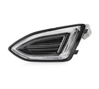 HRQCTIM Per Ford Per Edge Modello US 2015-2018 Fari Fendinebbia A LED DRL Per Auto Cornice Di Copertura Per Fendinebbia Griglia Luci Diurne Fendinebbia anteriori(Sinistra)