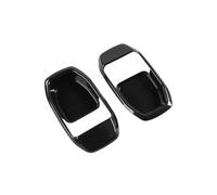 HRQCTIM Per Jeep Per Wrangler JL Per Gladiator JT 2018-2023 Auto Porta Maniglia Interna Ciotola Adesivo Decorazione Copertura Trim (Rear Doors)