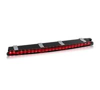 HRQCTIM per Mercedes per Benz Classe C W203 Berlina 2001-2007 Lampada Luce Freno A LED Rossa Terza Luce Stop Alta Lente Rossa/Nera A2038200156 Luci Terzo Stop Auto(1PC Black Lens)
