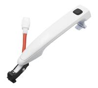HRQCTIM Per Toyota Per Highlander Per Camry Per Crown 2008-2013 69210-30300-CO 1PCS Maniglia Esterna Per Portiera Auto Anteriore Posteriore (White with Button)