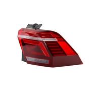 HRQCTIM Per VW Per Tiguan 2022 2023 Accessori Per Auto Fanale Posteriore A LED Luce Di Segnalazione Luce Di Stop Gruppo Fanale Posteriore (Outside Right)