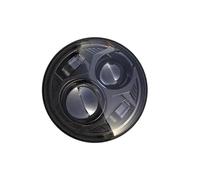 HRQCTIM per Y&amaha 5 3/4" Faro Anteriore per Moto Faro A LED da 5,75 Pollici con Luci Diurne Abbaglianti/anabbaglianti Fari Anteriori per Moto(Black)