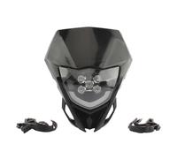 HRQCTIM per Y&amaha WR 250F 250R 450F YZ TTR FX MX 2015-2019 Faro Anteriore per Moto Faro Anteriore per Motocross E Cross Fari Anteriori per Moto(Black)