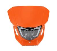 HRQCTIM per Y&amaha WR250F WR450F YZ250F YZ450F 250F 450F MX Faro Anteriore A LED per Moto Faro da Motocross Fari Anteriori per Moto(Orange)