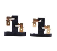 HRTHCAJ 6 Pezzi di Ricambio for generatore, portaspazzole in Carbone, spazzole in Rame for Motore Elettrico, Adatti for 168F 2KW 188F 5KW GX390(5KW)