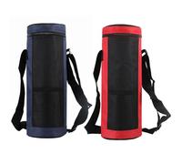 HRTLSS Borsa termica per bottiglie da 2 l, in tessuto Oxford, con cinghia regolabile, per viaggi, picnic, bevande, 2 pezzi
