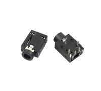 HRTUFN MIUYTRN 10 Pezzi PJ353 PJ-353 PJ3053 Connettore Audio Stereo Femmina da 3,5 mm 1/8 6 Pin 6P Interfaccia PCB Jack for Cuffie Normale Aperto Chiuso cuicui(No-Normal Open)