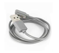 Hrtyvhin 23 6 Pollici Lunghezza USB A Cavo di Ricarica Magnetico 2Pin Cavo di Alimentazione Per Donlim DL BX910/MR9600/2511-2519 Juicers Bianco/Grigio