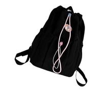 Hrtyvhin 3 Zaino per laptop leggero e resistente agli strappi, borsa organizzativa con tasche multiple per college, ufficio, borse per libri essenziali per attività all ' aperto per ragazze