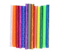 Hrtyvhin 72 pezzi bicicletta raggi pelle impregnazione per bicicletta riflettori ruota bicicletta tubo per biciclette bambini decorativo bicicletta impregnazione bicicletta copertura di avvertimento