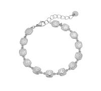 Hrtyvhin Accessorio moderno in oro o argento con design quadrato martellato per chi ama gioielli individuali e gioielli di moda di lusso, Einheitsgröße, come descritto