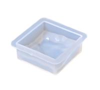 Hrtyvhin Accessorio per stampo in silicone flessibile multiuso Deeps per creazione artistica e creazione regali memorabili con stampo quadrato in resina epossidica
