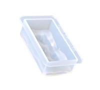 Hrtyvhin Accessorio per stampo in silicone flessibile multiuso Deeps per creazione artistica e creazione regali memorabili con stampo quadrato in resina epossidica