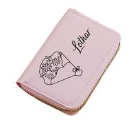 Hrtyvhin Accordion Designs Organizzatore carte Contenitore materiali PU per un ' efficiente conservazione dei crediti e un portafoglio per trasporto quotidiano