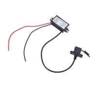 Hrtyvhin Adattatore USB da 12 V 24 V a 5 V con doppia porta, step down, alimentatore elettronico per la ricarica di telefoni cellulari, impermeabile