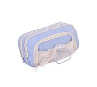 Hrtyvhin Astuccio in tessuto multistrato con capacità per materiale scolastico, adolescenti Elementi essenziali da viaggio per bambini Eleganti organizzatori con coulisse Borse per studenti