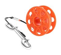 Hrtyvhin Bobina per apnea Bobina per Dito in plastica con Gancio a Doppia estremità Guida per Immersioni relitti Subacquee durature Accessori Tecnici per Immersioni Attrezzatura da Grotta