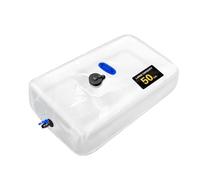 Hrtyvhin Borsa per Acqua da Campeggio Portatile Secchio a Tenuta stagna per Esterni Contenitore Pieghevole per Acqua piovana Vescica stoccaggio 30/50 / 100GAL