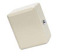 Hrtyvhin Cassaforte per Montaggio a Parete con codice Combinato, Struttura in ABS Resistente alle intemperie per Appartamenti e Case Vacanze Cassaforte con Chiave a Parete