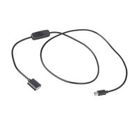 Hrtyvhin Cavo prolunga da tipo C a USB a lunghezza modificabile con cambio sicurezza Trasmissione rapida da 480 Mbps per workstation mobili Cavo prolunga commutabile per dispositivo