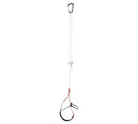 Hrtyvhin Cintura da arrampicata elastica, chiusura sicura del piede, nylon regolabile, cinghie, anelli per alpinismo e funzionamento sicuro, anelli per alpinismo, ascenders