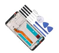 Hrtyvhin Completo Modulo Display Touch Multiplo Pannello digitalizzatore con Cornice in Metallo per Modelli ZB601KL ZB602KL Cornice Riparazione per Smartphone Digitalizzatore LCD Incluso