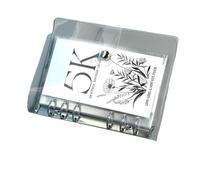 Hrtyvhin Raccoglitore mensile per risparmiare denaro sfida, con tasche trasparenti e stili di busta, per un facile risparmio di 2, 5/5/10.000 buste