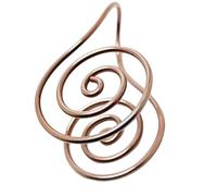 Hrtyvhin Spirali Aperte artistiche Fatte a Mano Palme Accessorio Regolabile per Gioielli a Mano per la Meditazione e Vibrazioni Positive Cerchio Recupero Spirituale