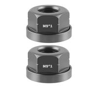 Hrtyvhin Universals Alloys Biciclette Dadi Mozzo in Lega di Alluminio Viti per Fixed Gear Mountain Bikes Installazione rapida del dado del mozzo della ruota