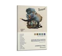 HRUERYWRBTT Anderson Album Paak Oxnard Poster estetico da parete su tela vintage poster decorativo per soggiorno camera da letto 50 x 75 cm, stile cornice