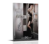 HRUERYWRBTT Miranda Lambert - Poster estetico da parete su tela, stile vintage, decorazione per soggiorno, camera da letto, 20 x 30 cm, stile cornice