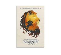 HRUERYWRBTT Poster con le cronache di Narnia, decorazione artistica da parete su tela, stile vintage, per soggiorno, camera da letto, 20 x 30 cm, senza cornice