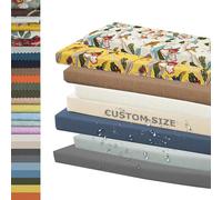 Hruile Cuscini per panca da interni ed esterni, dimensioni personalizzate, cuscino per panca da giardino, altalena, sedia da pranzo, tappetino in schiuma per patio, divano, altalena (spessore: 3 cm)