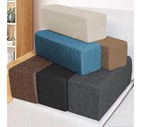 Hruile Cuscino per bracciolo staccabile, dimensioni personalizzate, cuscino di supporto per braccioli del divano, con fodera rimovibile, rettangolare per testiera del letto, supporto per il collo (40