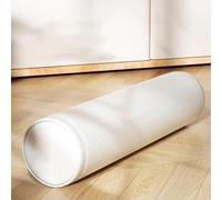 Hruile Cuscino rotondo per divano letto, cuscino cilindrico di supporto per la schiena, per testiera e collo, cuscino lombare per dormire lungo, per divano e letto, con chiusura a fessura (60 x 15 cm