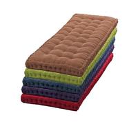 Hruile Dimensioni Personalizzate Giardino Mobili Pads, Patio Cuscino per Panca Cucina, Cuscino per Panca Pranzo, A 2/3/4 Posti, per Soggiorno, Pavimento, Camera da Letto