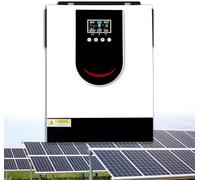 Hrxllb Inverter Ibrido Solare da 1,0-10,2 kW, DC12/24/48 V a AC230 V 50 Hz, Inverter a Onda sinusoidale Pura Fuori Rete con Caricabatterie Solare MPPT + Caricabatterie CA(12V/2KW)