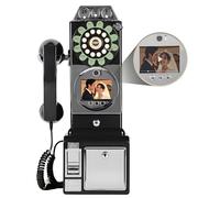 Hrxllb Libro degli Ospiti Audio Video retrò da 32 GB per Matrimoni - Registra messaggi Video Personalizzati creativi - Un Modo Comodo per preservare Le tue Occasioni Speciali(Black)