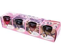 HS Candle, Set di 4 candele profumate in barattolo di vetro, lunga durata e piacevole profumo, Bakery Selection