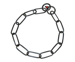 HS Sprenger Pets accessories Collana lunga maglia - Acciaio inossidabile nero