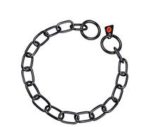 Hs Sprenger Sprenger HS - Collare in Acciaio Inox Breve Collegamento - 95 g, 15inch-39cm-3.0mm